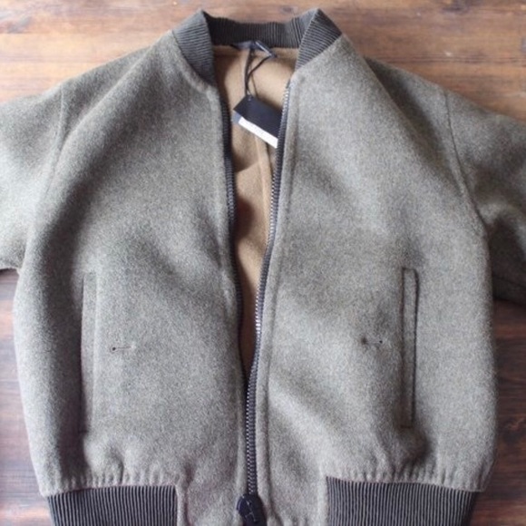 New Calvin Klein Collection Wool Men's Jacket - Picture 2 of 4